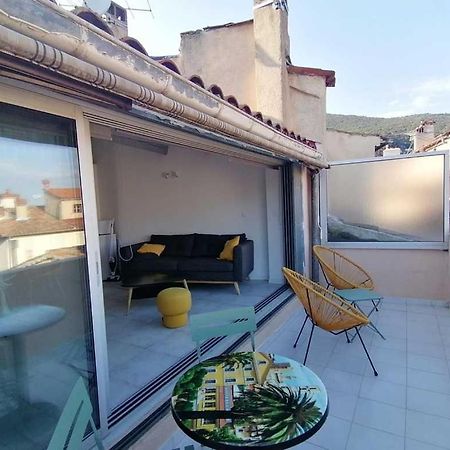 Charmant Appartement Terrasse Sur Les Toits Грасс Экстерьер фото