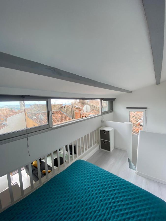 Charmant Appartement Terrasse Sur Les Toits Грасс Экстерьер фото